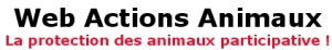 Web actions animaux